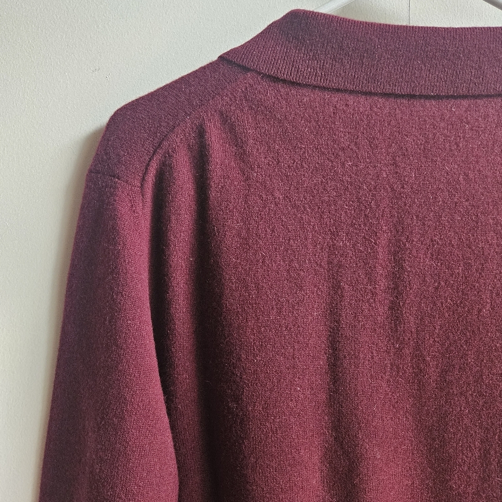Black Brown 100% Cashmere Pullover Sweater in Men's L - Picture 14 of 16